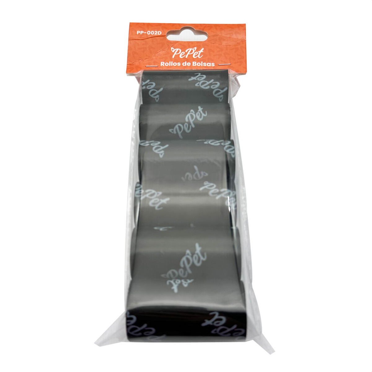 Rollos de Bolsas para Desechos, 6 Rollos de 15 Bolsas c/u Pepet®