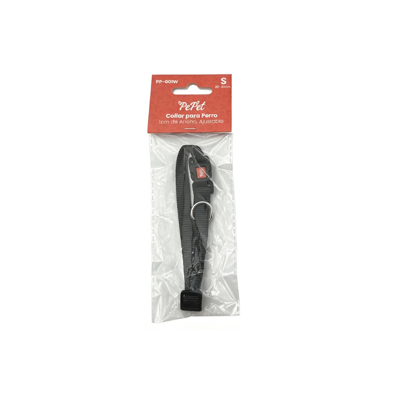 Collar para Perro Ajustable Talla S | 1 x 20-31 cm Pepet®